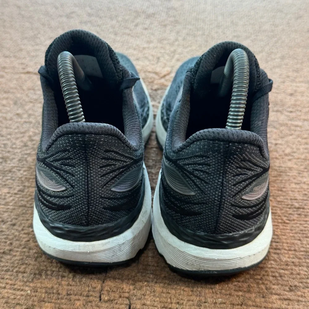 B- New Balance Fresh Foam 860 v12 Black White Running Shoes W860B12 Womens gym